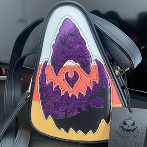 Black and Multicolor Women's Bag